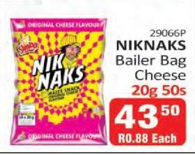 NIKNAKS Bailer Bag Cheese