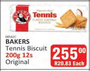 BAKERS Tennis Biscuit