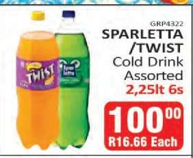 SPARLETTA /TWIST Cold Drink Assorted