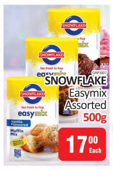 Snowflake Easymix Assorted