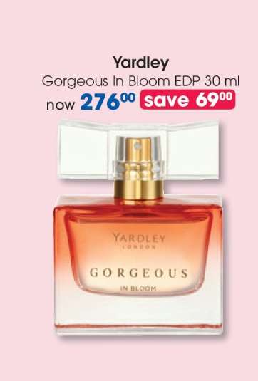 Yardley Gorgeous In Bloom EDP 30 ml