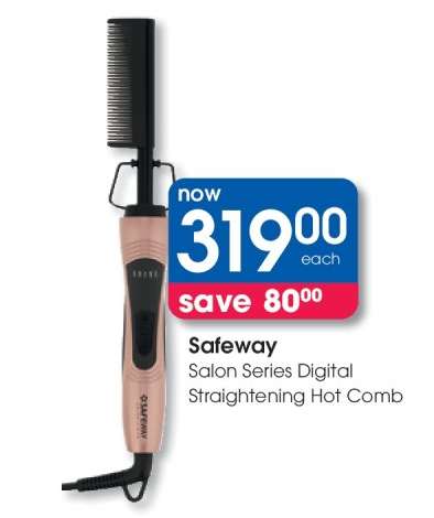 Safeway Salon Series Digital Straightening Hot Comb