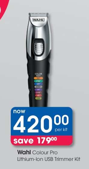 Wahl Colour Pro Lithium-Ion USB Trimmer Kit