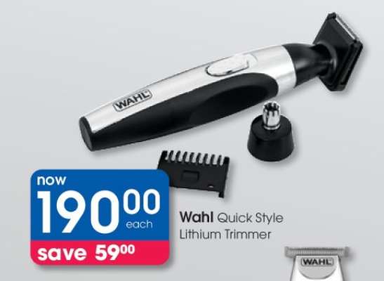 Wahl Quick Style Lithium Trimmer