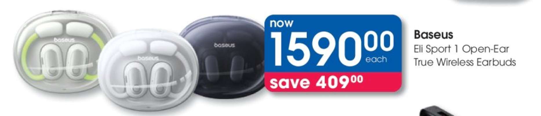 Baseus Eli Sport 1 Open-Ear True Wireless Earbuds
