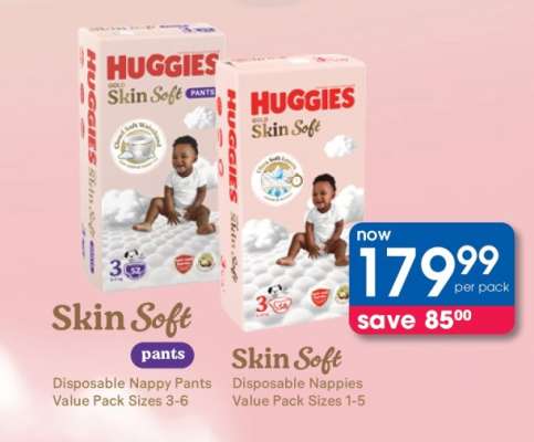 Huggies Gold Skin Soft Disposable Nappies