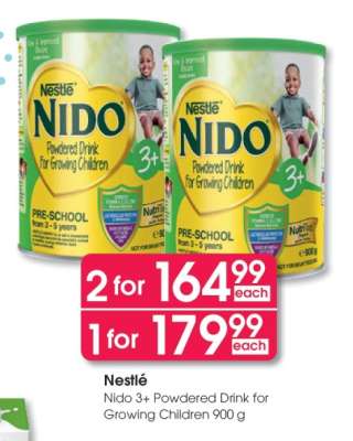 Nestlé Nido 3+ Powdered Drink for Growing Children 900 g