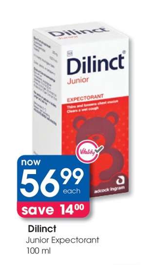 Dilinct Junior Expectorant 100 ml