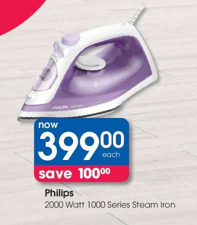 Philips 2000 Watt 1000 Series Steam Iron