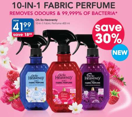Oh So Heavenly 10-in-1 Fabric Perfume 400 ml
