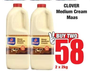 CLOVER Medium Cream Maas