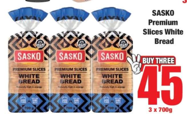 Sasko Premium Slices White Bread