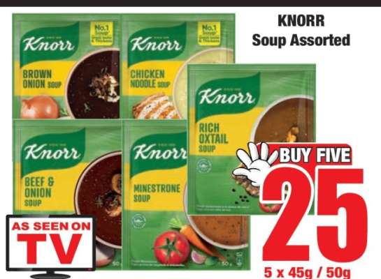 KNORR Soup Assorted