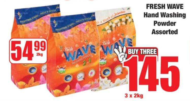 FRESH WAVE Hand Washing Powder Assorted