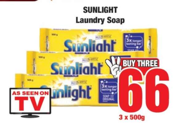 Sunlight Laundry Soap