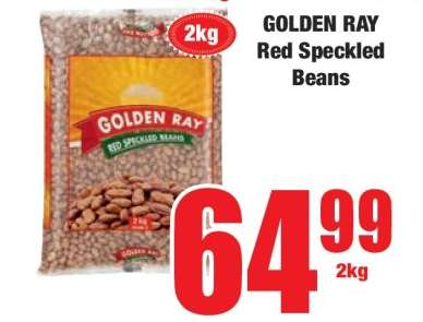 GOLDEN RAY Red Speckled Beans