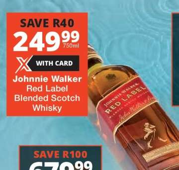 Johnnie Walker Red Label Blended Scotch Whisky