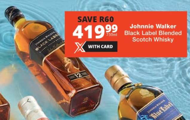 Johnnie Walker Black Label Blended Scotch Whisky