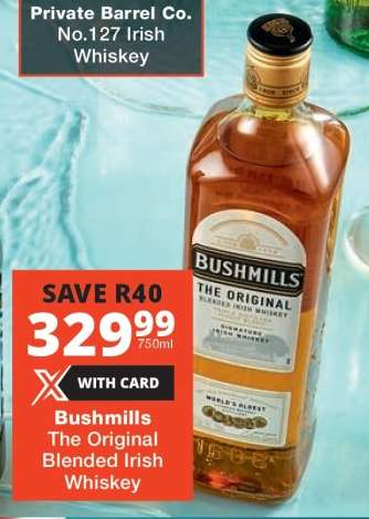 Bushmills The Original Blended Irish Whiskey