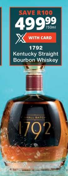 1792 Kentucky Straight Bourbon Whiskey