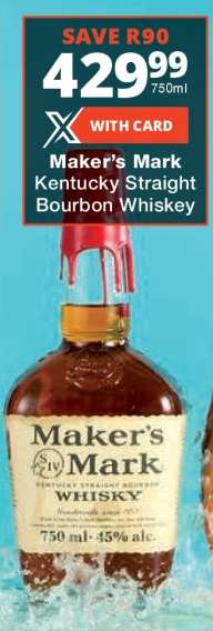 Maker's Mark Kentucky Straight Bourbon Whiskey