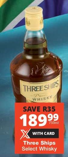 THREE SHIPS Select Whisky