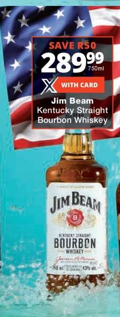 Jim Beam Kentucky Straight Bourbon Whiskey