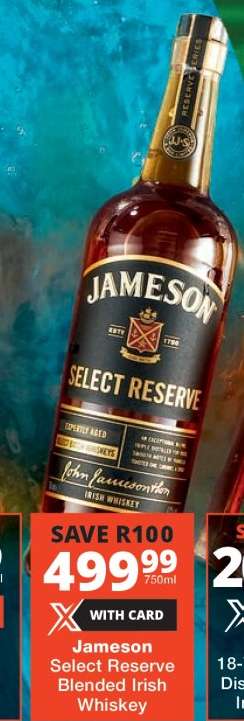 Jameson Select Reserve Blended Irish Whiskey