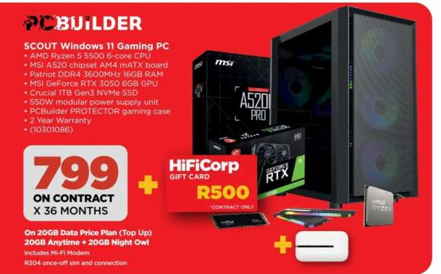 SCOUT Windows 11 Gaming PC