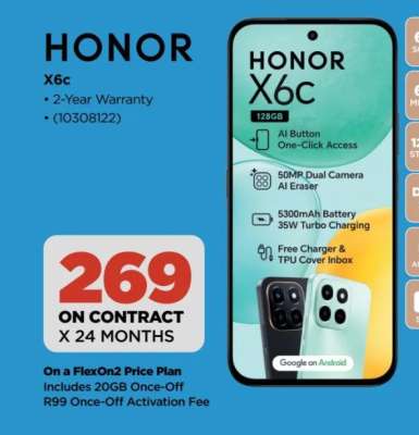 HONOR X6c