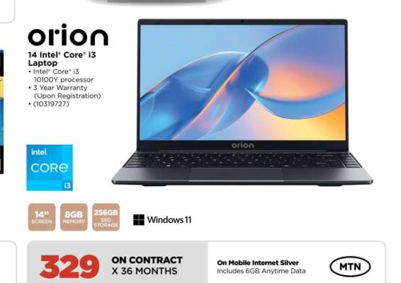 orion 14 Intel® Core™ i3 Laptop
