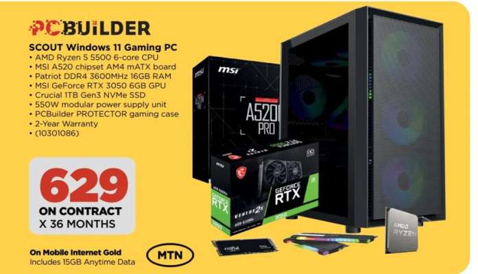 SCOUT Windows 11 Gaming PC