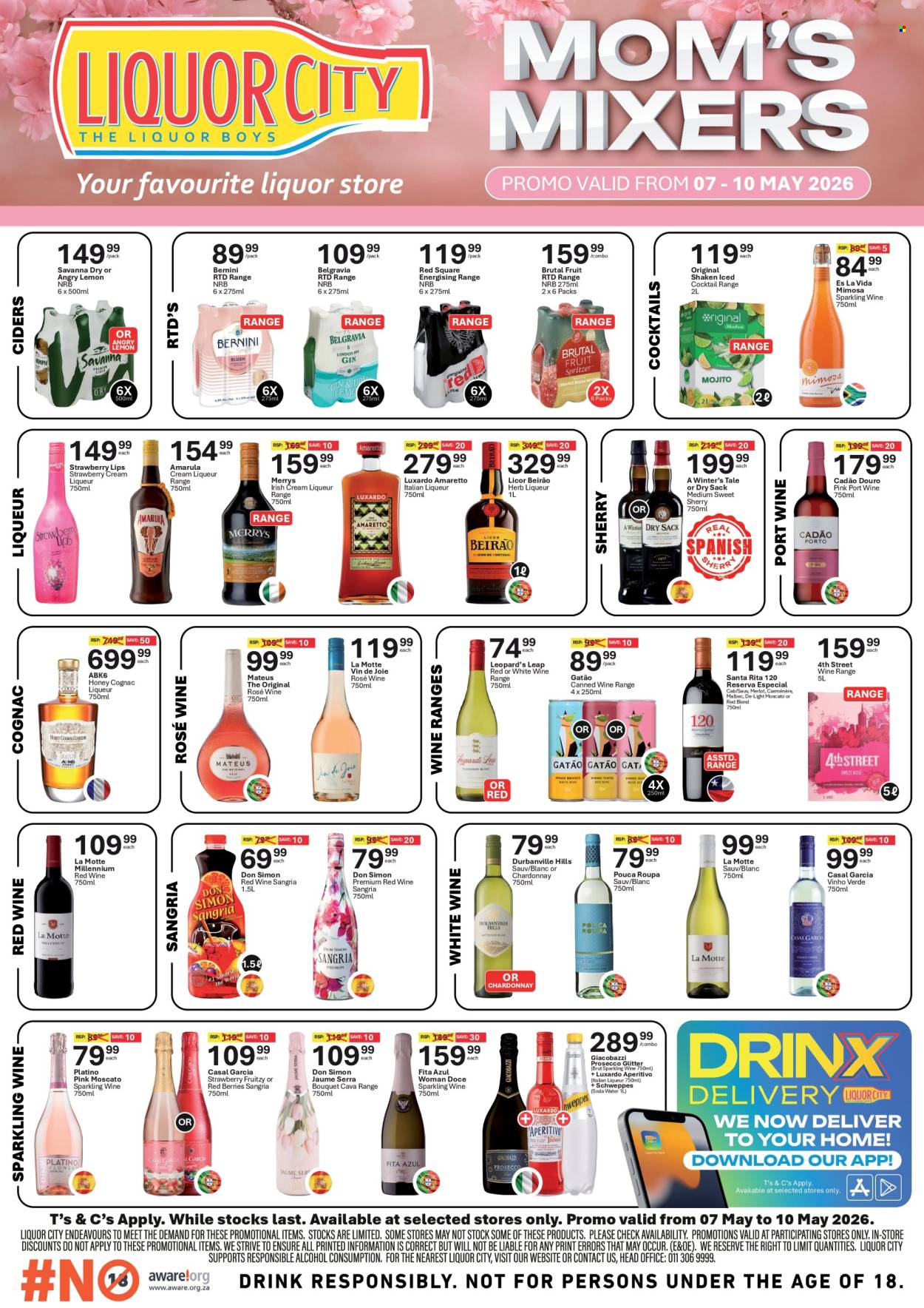 Liquor City specials - 07/05/2026 - 10/05/2026. Page 1