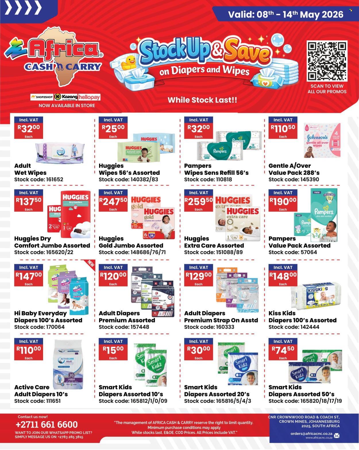 Africa Cash & Carry specials - 08/05/2026 - 14/05/2026. Page 1