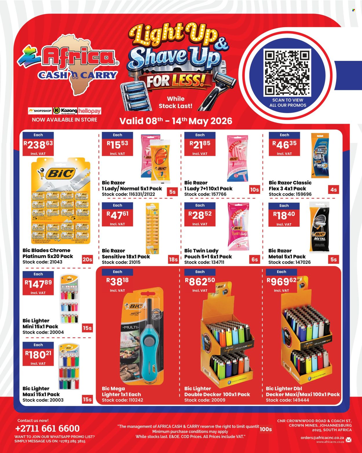 Africa Cash & Carry specials - 08/05/2026 - 14/05/2026. Page 1