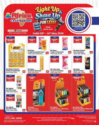 Africa Cash & Carry catalogue  - 08/05/2026 - 14/05/2026.