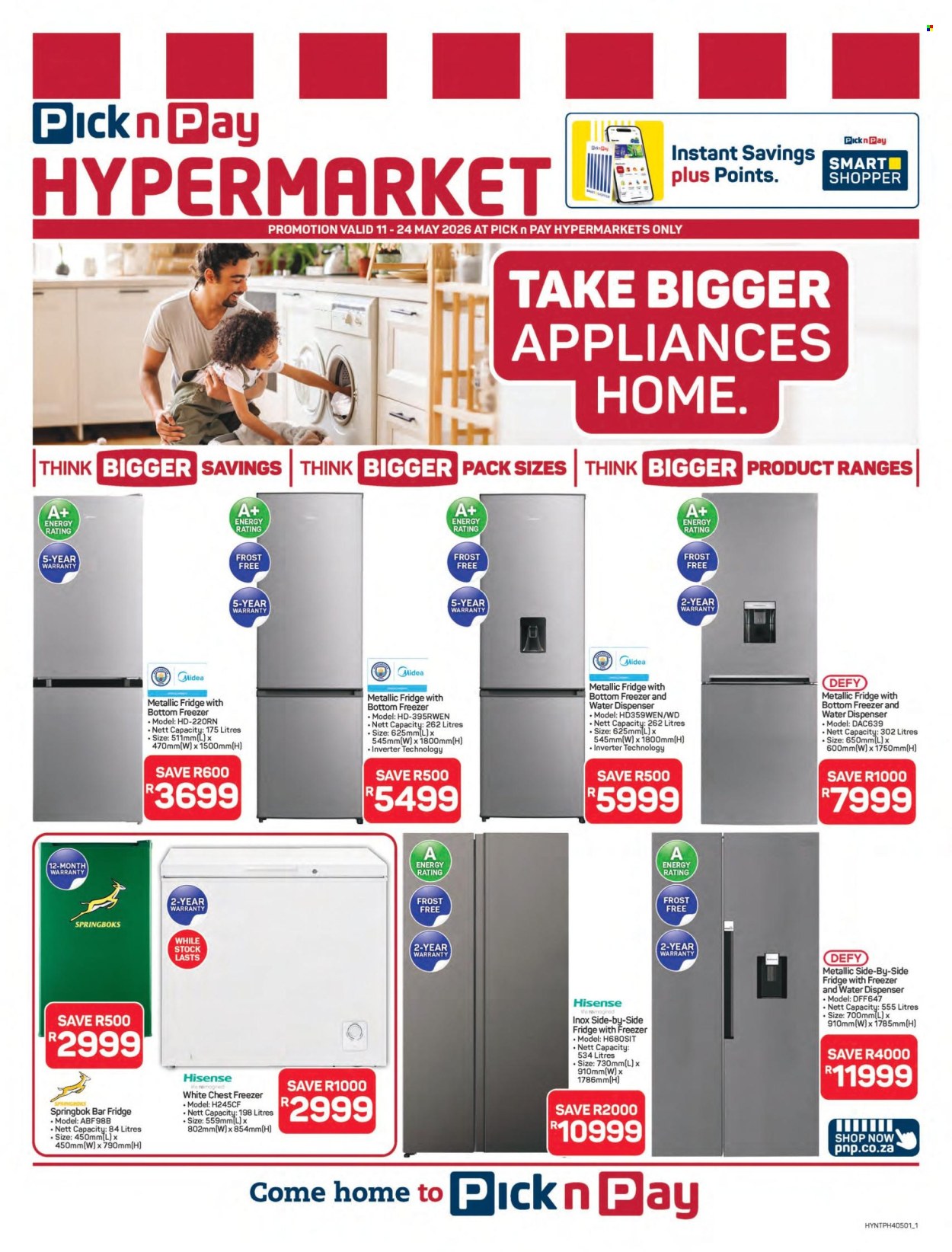Pick n Pay Hypermarket specials - 11/05/2026 - 24/05/2026. Page 1
