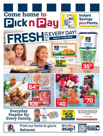 Pick n Pay catalogue  - 11/05/2026 - 17/05/2026.