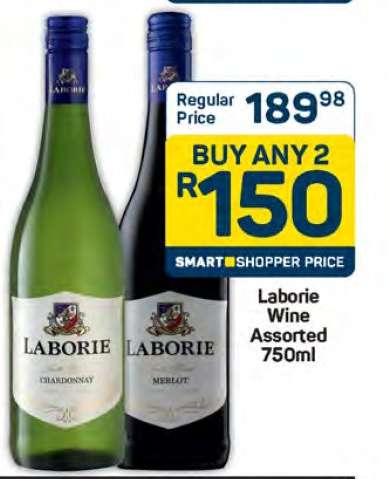 Laborie Wine Assorted 750ml