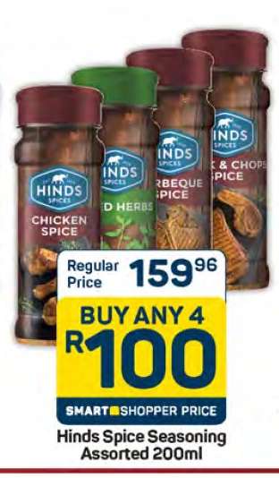Hinds Spice Seasoning Assorted 200ml