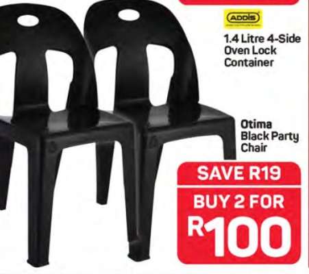 Otima Black Party Chair