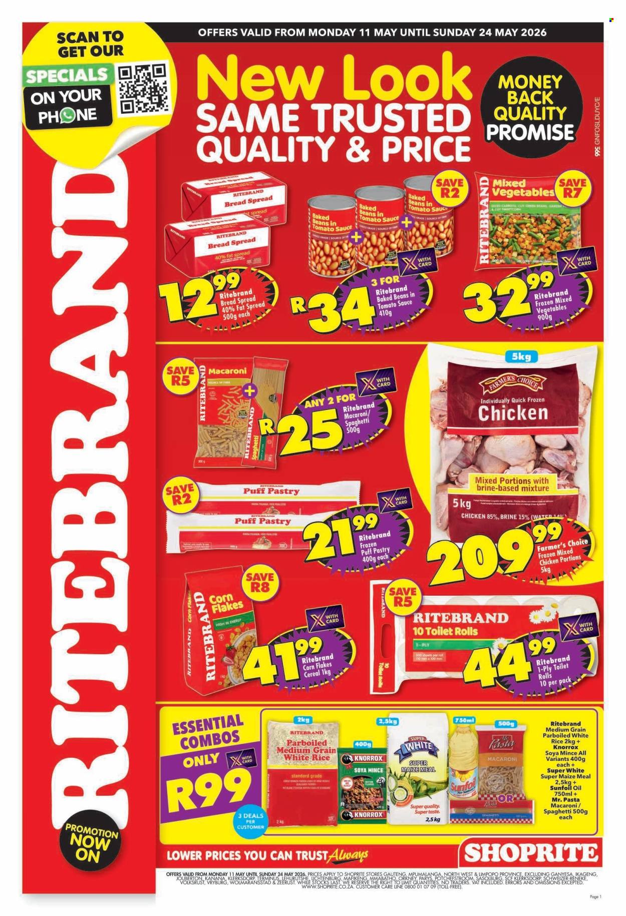 Shoprite specials - 11/05/2026 - 24/05/2026. Page 1
