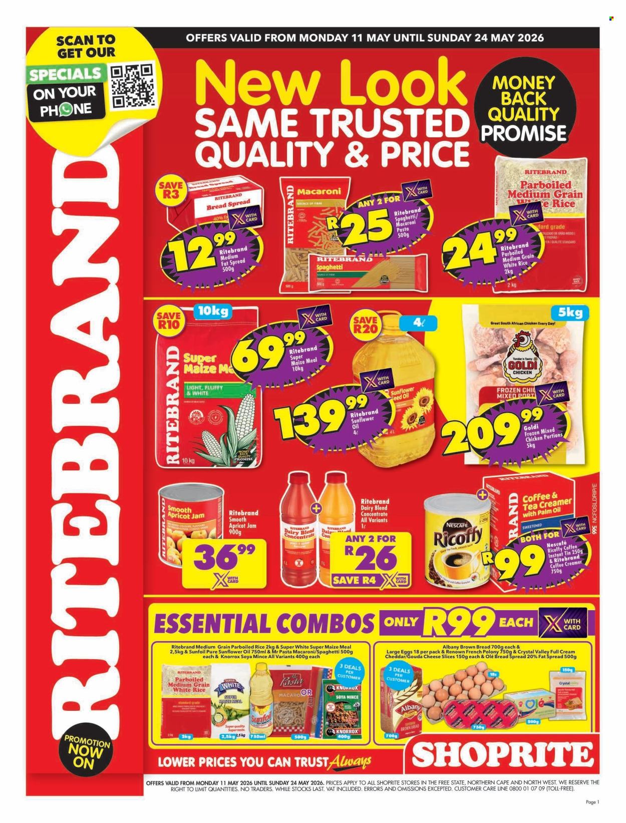 Shoprite specials - 11/05/2026 - 24/05/2026. Page 1