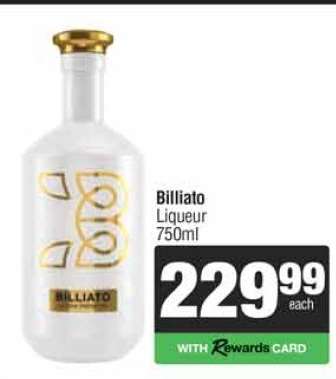 Billiato Liqueur