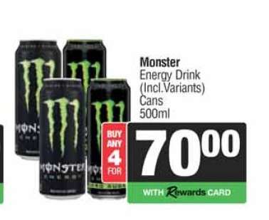 MONSTER ENERGY DRINK