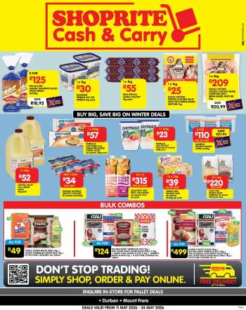 Shoprite catalogue  - 11/05/2026 - 24/05/2026.