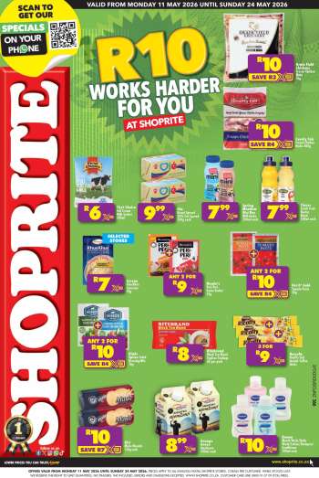 Shoprite catalogue  - 11/05/2026 - 24/05/2026.