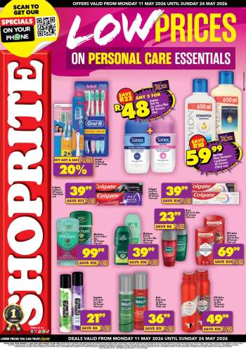 Shoprite catalogue  - 11/05/2026 - 24/05/2026.