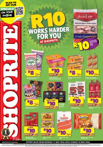 Shoprite catalogue  - 11/05/2026 - 24/05/2026.
