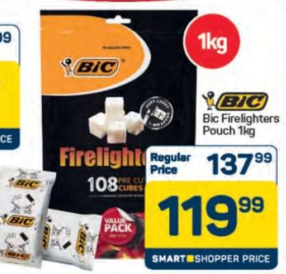 BIC Firelighters Pouch 1kg
